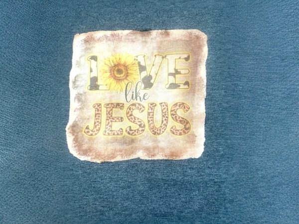 Product Image and Link for Love like Jesus Charcoal T-shirt