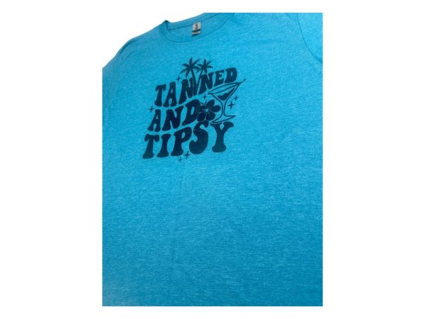 Product Image and Link for Tanned & Tipsy T-shirt