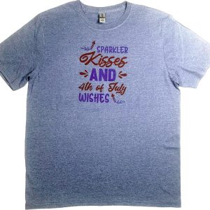 Product Image and Link for Sparkler Kisses T-shirt