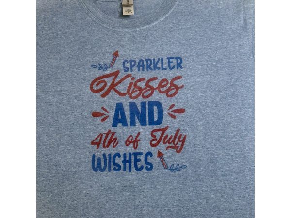 Product Image and Link for Sparkler Kisses T-shirt