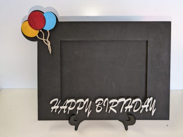 Product Image and Link for Handmade Wooden Birthday Frame