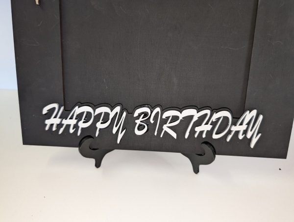 Product Image and Link for Handmade Wooden Birthday Frame