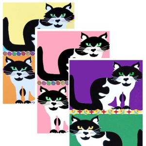Product Image and Link for “Crazy for Cats” printable art cards