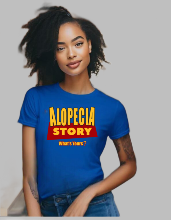 Product Image and Link for Alopecia Story T-Shirt