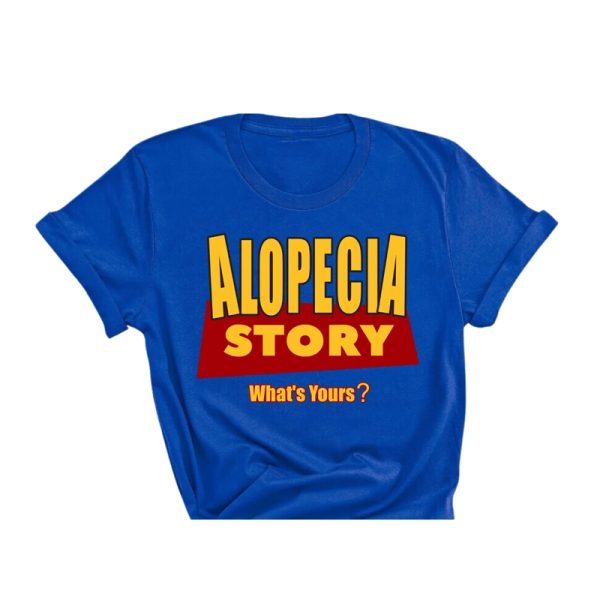 Product Image and Link for Alopecia Story T-Shirt