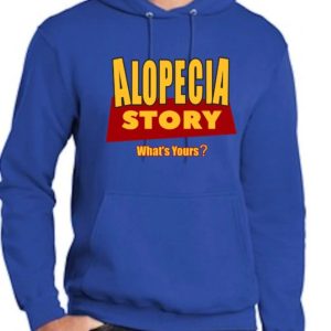 Product Image and Link for Alopecia Story Hoodie
