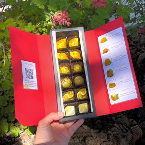 Product Image and Link for 12-Piece Artisan Handcrafted Chocolate Box
