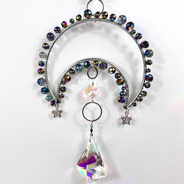 Product Image and Link for Unique Aura Druzy Quartz Suncatcher