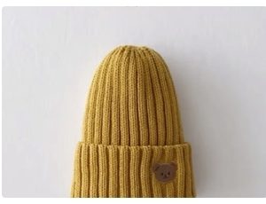 Product Image and Link for Baby Bear Beanie 6-12M Mustard