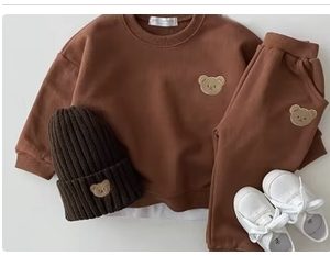 Product Image and Link for Baby Bear Sporting Set 6-12M Brown