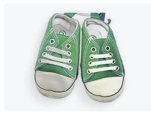 Product Image and Link for Baby Fashion Green lace up 6-12M