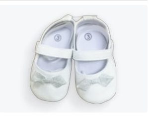 Product Image and Link for Baby Fashion White Maryjane 6-12M