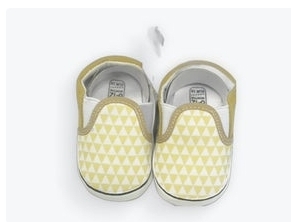 Product Image and Link for Baby Fashion Yellow Checkered shoe 3-6M