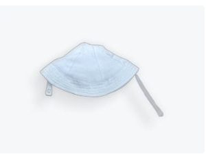 Product Image and Link for Bambini Blue Sun Hat 0-6M