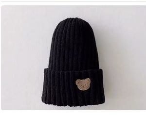 Product Image and Link for Baby Bear Beanie 6-12M Black