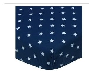 Product Image and Link for GB Baby Boy 100% Cotton Fitted Crib Sheet