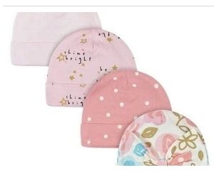 Product Image and Link for GB Baby Pink Caps -4 Piece