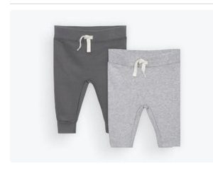 Product Image and Link for GB NB Neutral Comfy Stretch Gray & Black Pants