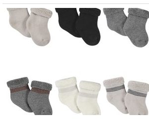 Product Image and Link for GB baby 6Pk socks 6-9M