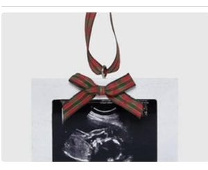 Product Image and Link for Kate & Milo Rustic Sonogram TreeOrnament Frame 2.5×3.5in