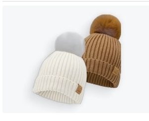 Product Image and Link for KeaBabies 2PK knitted Beanies,6-36M