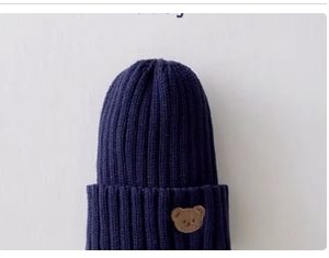 Product Image and Link for Baby Bear Beanie 6-12M Navy