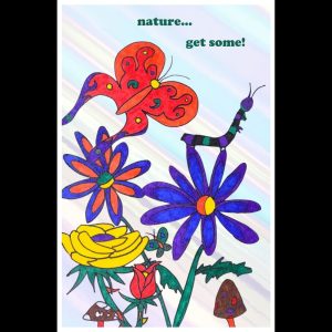 Product Image and Link for “nature…get some!” printable art