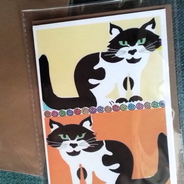 Product Image and Link for “Crazy for Cats” printable art cards