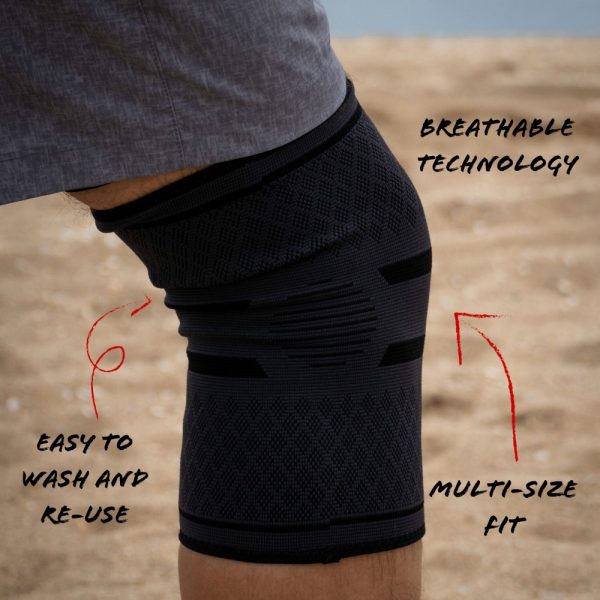 Product Image and Link for Sports and Fitness Compression Knee Sleeve