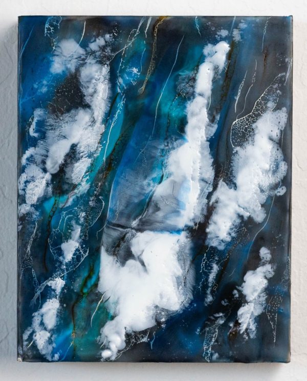 Product Image and Link for Ocean 1 –  Encaustic Painting