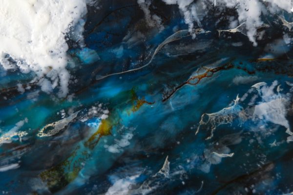 Product Image and Link for Crashing Wave 2 – Encaustic Painting