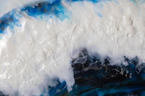 Product Image and Link for Crashing Wave 2 – Encaustic Painting