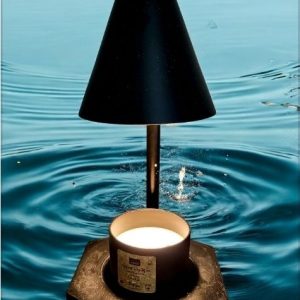 Product Image and Link for Black & Gold Candle Lamp Warmer