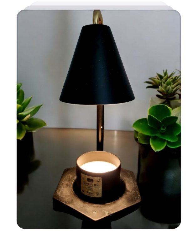 Product Image and Link for Black & Gold Candle Lamp Warmer