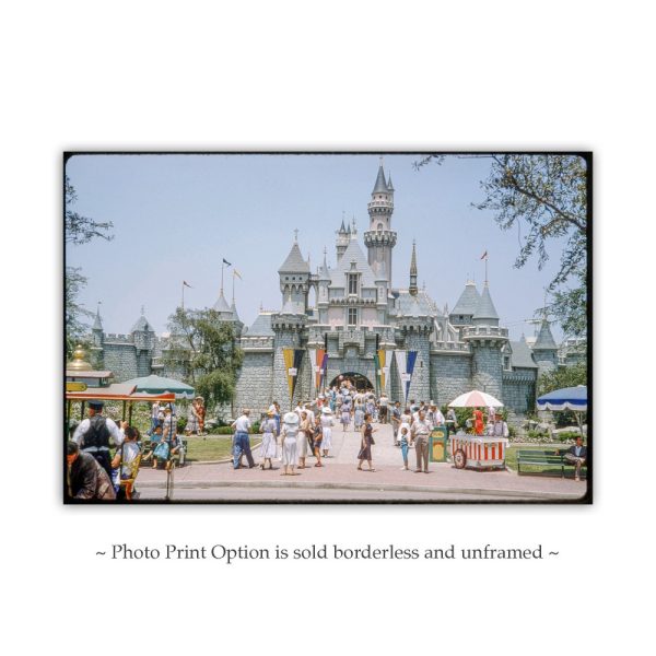 Product Image and Link for Vintage Disneyland Photograph with Castle