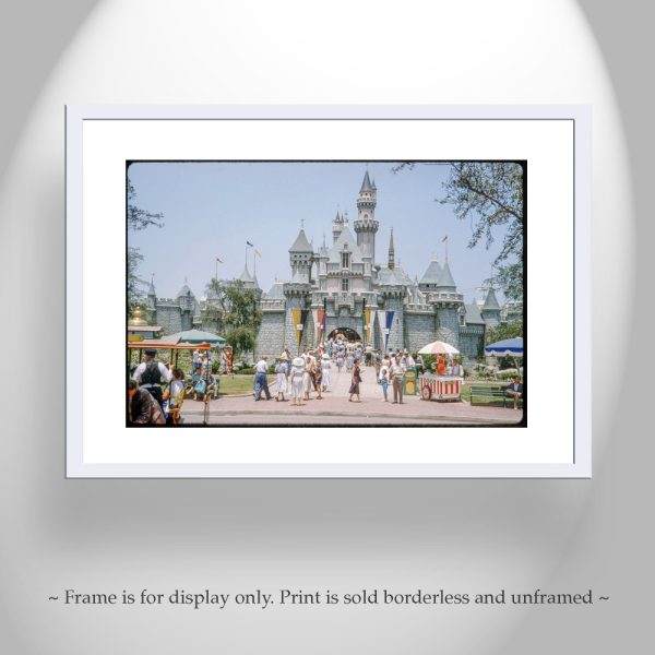 Product Image and Link for Vintage Disneyland Photograph with Castle