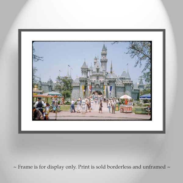 Product Image and Link for Vintage Disneyland Photograph with Castle