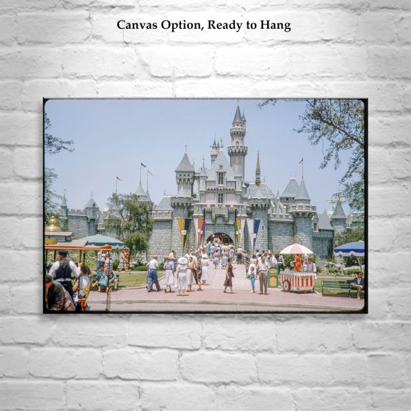 Product Image and Link for Vintage Disneyland Photograph with Castle