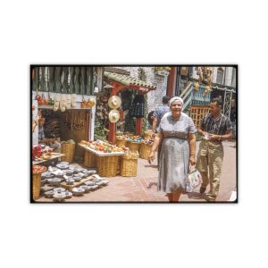 Product Image and Link for Olvera Street Los Angeles California Vintage Photography Print