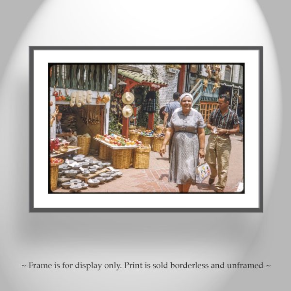 Product Image and Link for Olvera Street Los Angeles California Vintage Photography Print