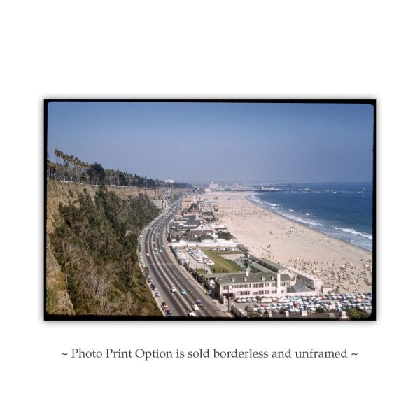 Product Image and Link for Vintage Santa Monica California Beach Photography Print