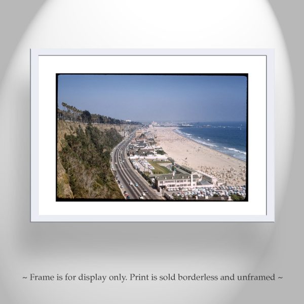 Product Image and Link for Vintage Santa Monica California Beach Photography Print