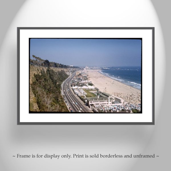 Product Image and Link for Vintage Santa Monica California Beach Photography Print