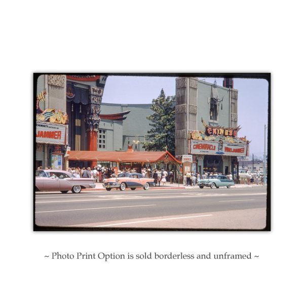 Product Image and Link for Vintage Hollywood California Photograph at Grauman’s Chinese Theater