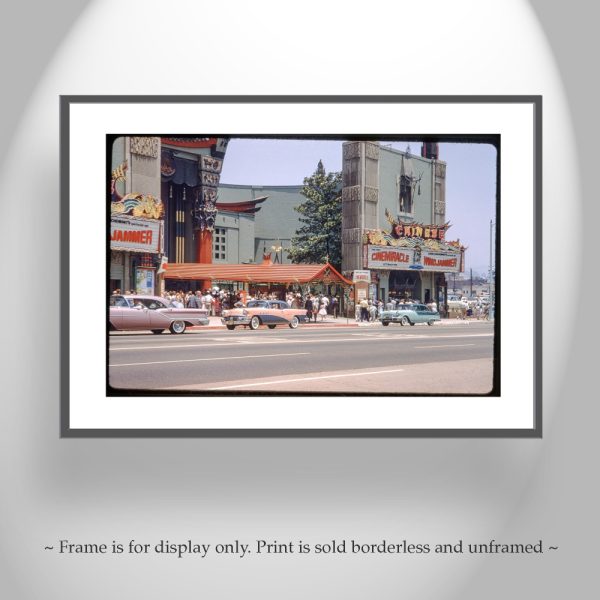 Product Image and Link for Vintage Hollywood California Photograph at Grauman’s Chinese Theater