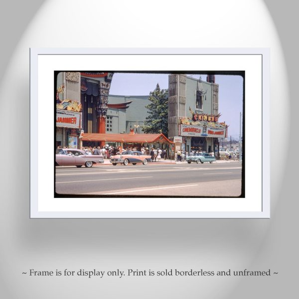 Product Image and Link for Vintage Hollywood California Photograph at Grauman’s Chinese Theater