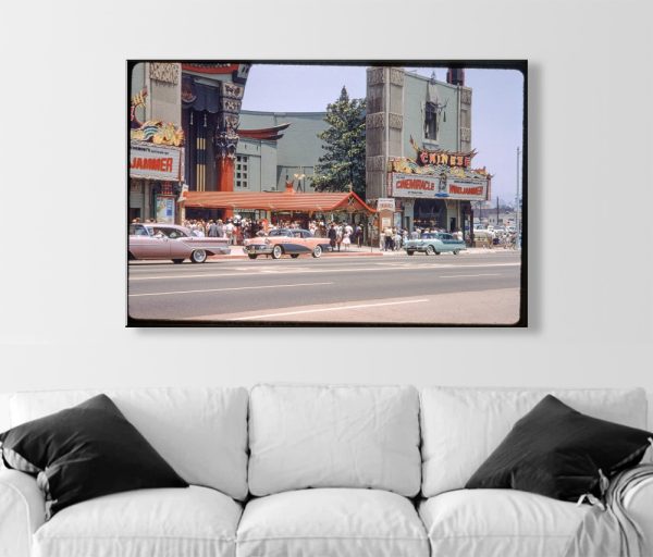 Product Image and Link for Vintage Hollywood California Photograph at Grauman’s Chinese Theater