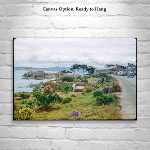 Product Image and Link for Lover’s Point Pacific Grove 1958 Vintage Photograph – Historic Monterey Peninsula Art Print | California Coastal Wall Art