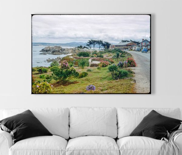 Product Image and Link for Lover’s Point Pacific Grove 1958 Vintage Photograph – Historic Monterey Peninsula Art Print | California Coastal Wall Art