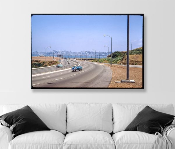 Product Image and Link for Vintage Sausalito California San Francisco Bay Photography Print